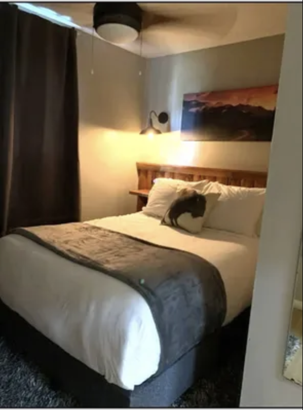 Coal River Retreat: Double Bed & Hot Tub Access