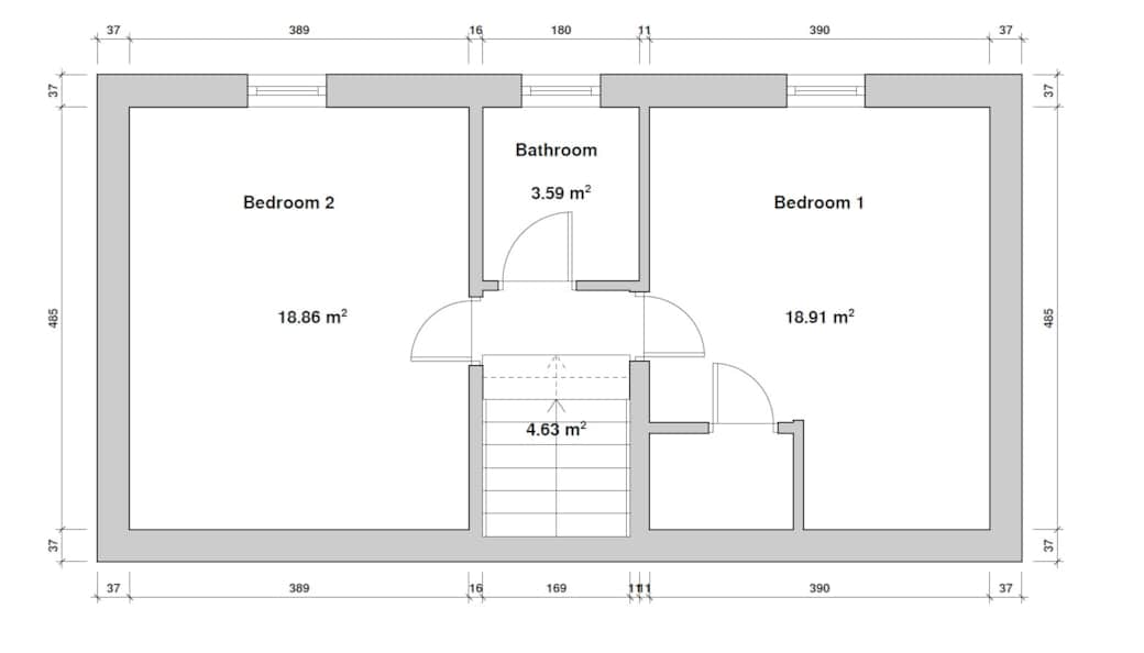 Plan - upstairs Plan - upstairs