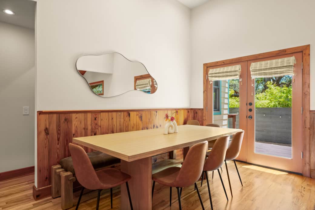 Dining Room + Outdoor Patio