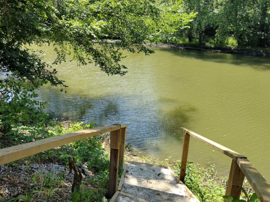Creek stairs aug