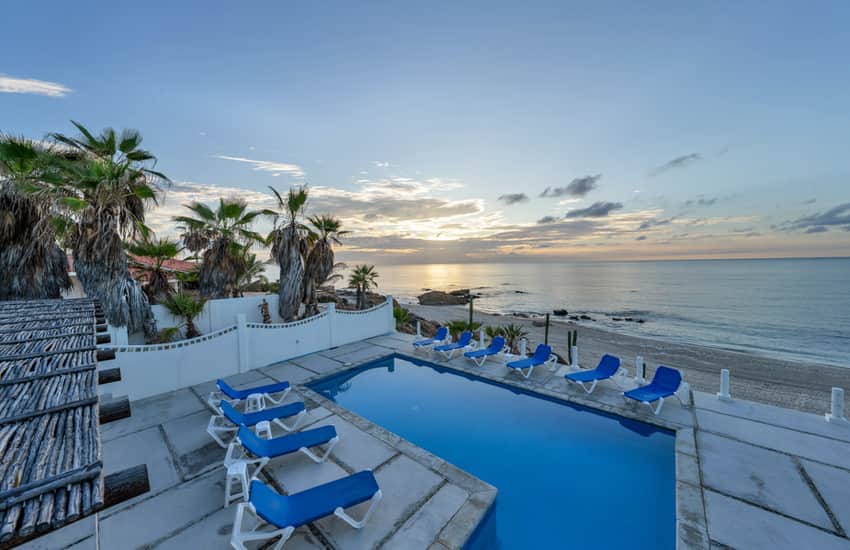 Upper Patio View of Pool