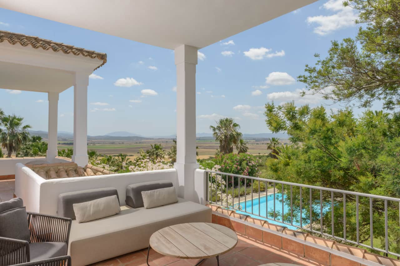 Villa Silene balcony 
