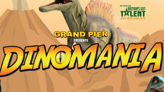 Dinomania at the Grand Pier