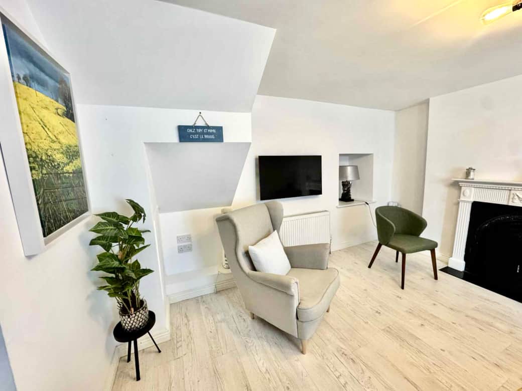 The living room