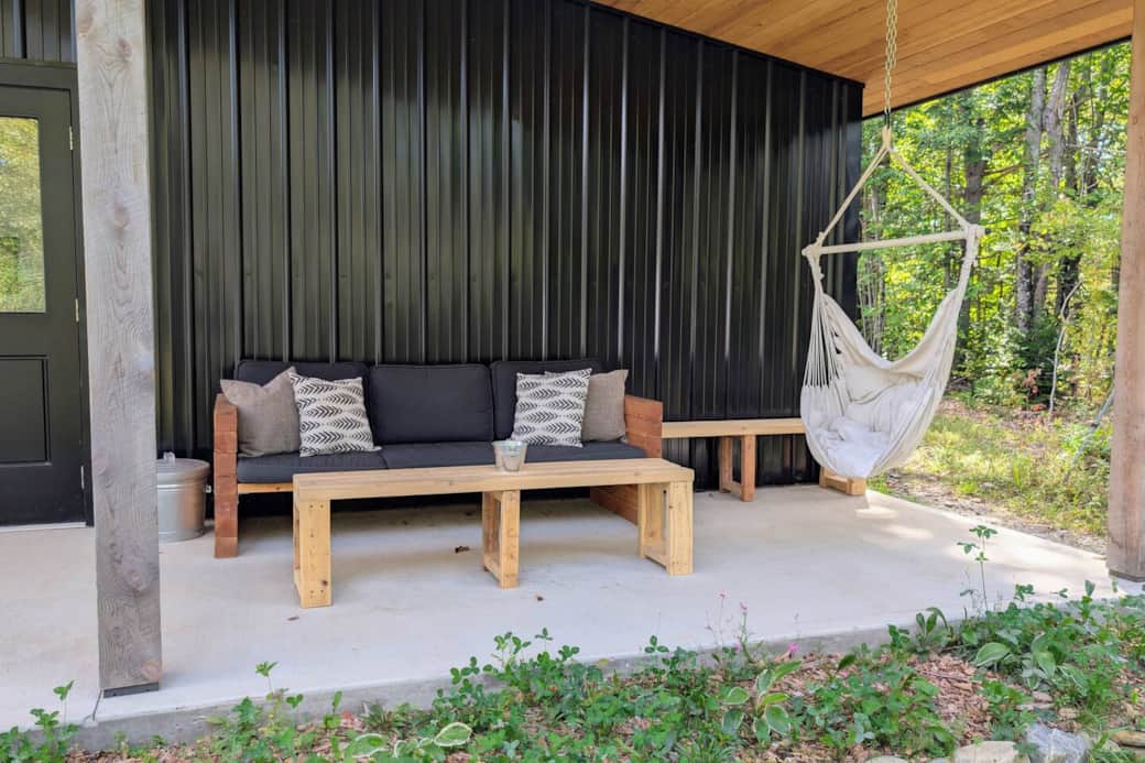 Breathe deep as you feel the breeze and listen to the sounds of the forest from your terrace