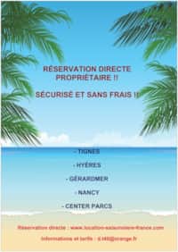 RÉSERVATION DIRECT PROPRIÉTAIRE, DIRECT, SÉCURISÉ, SANS FRAIS