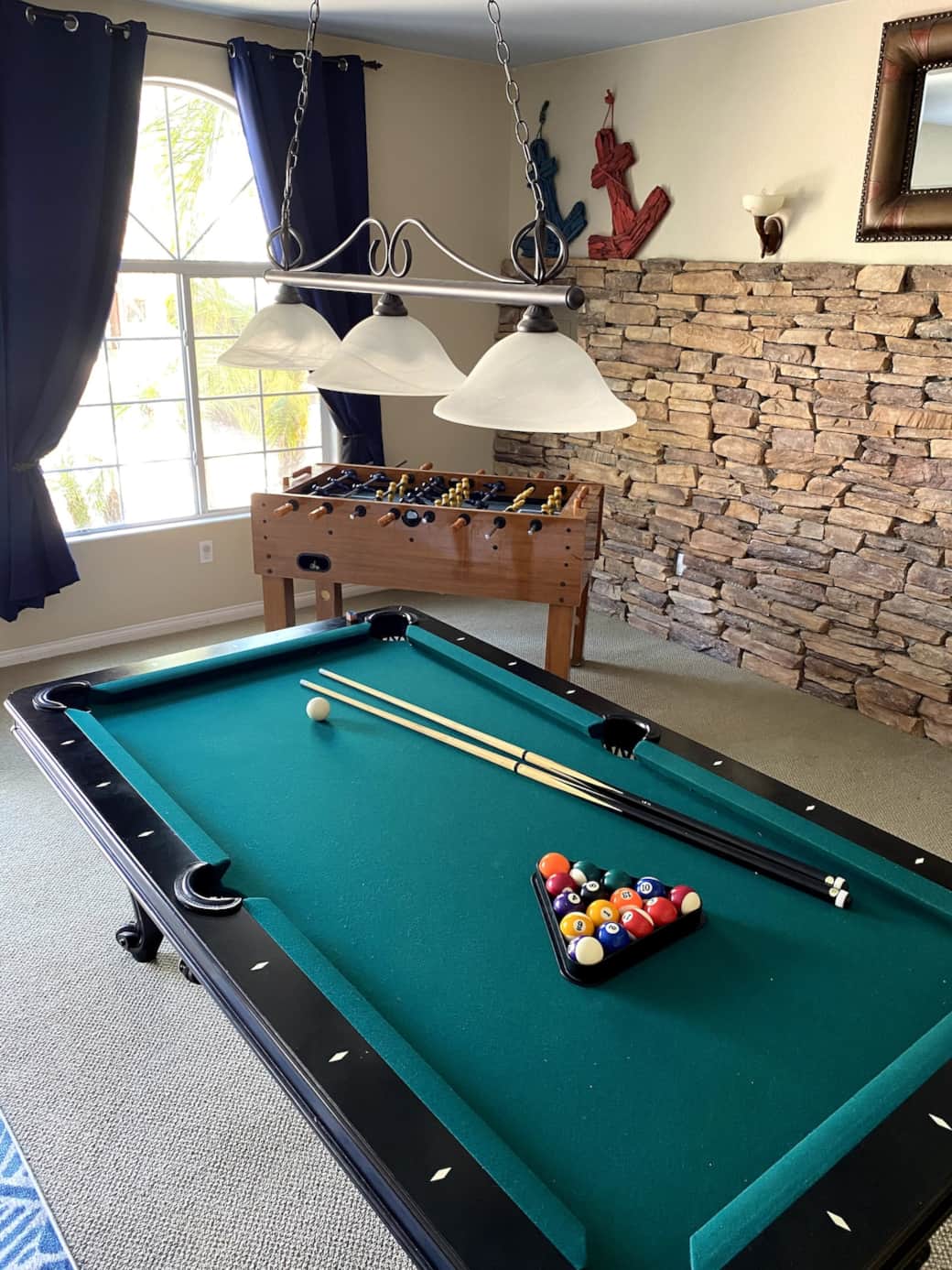 Dining Table/Pool Table/Poker Table Combo