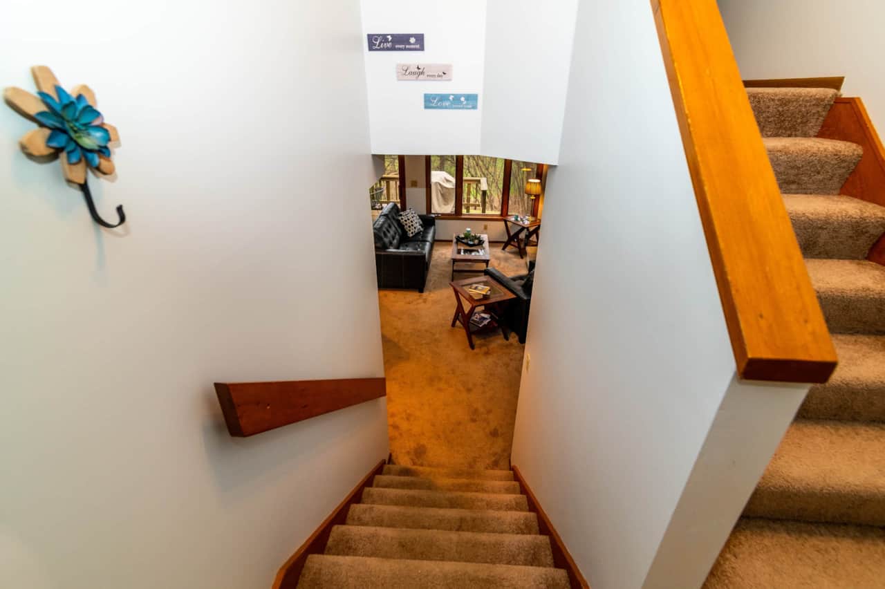 Up to the Bedroom, Down to the Great Room