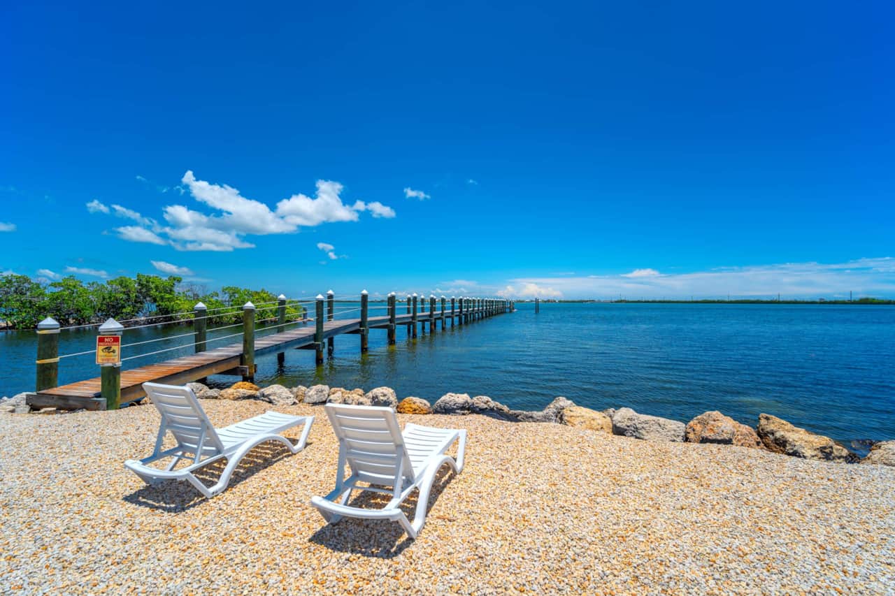 Panoramic water views!