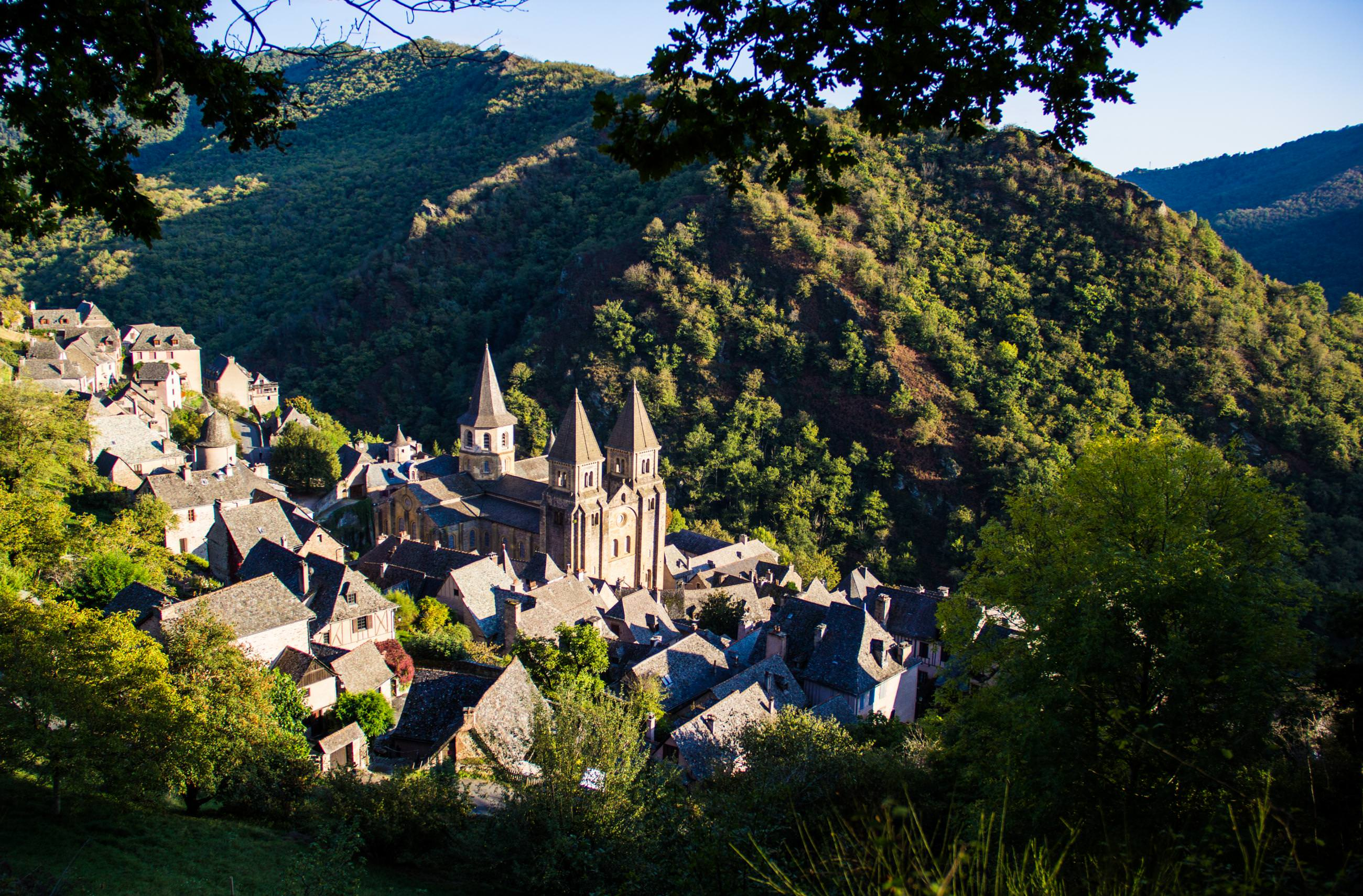 The town of Conques