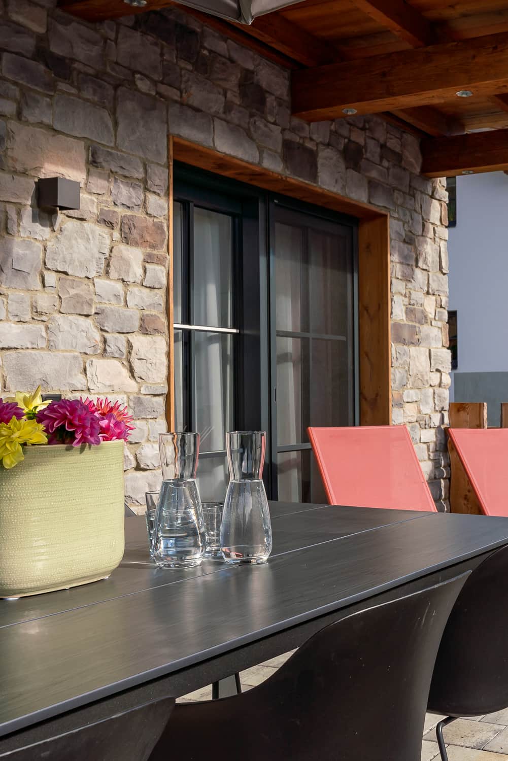 Terrasse mit Liegen Terrasse mit Liegen