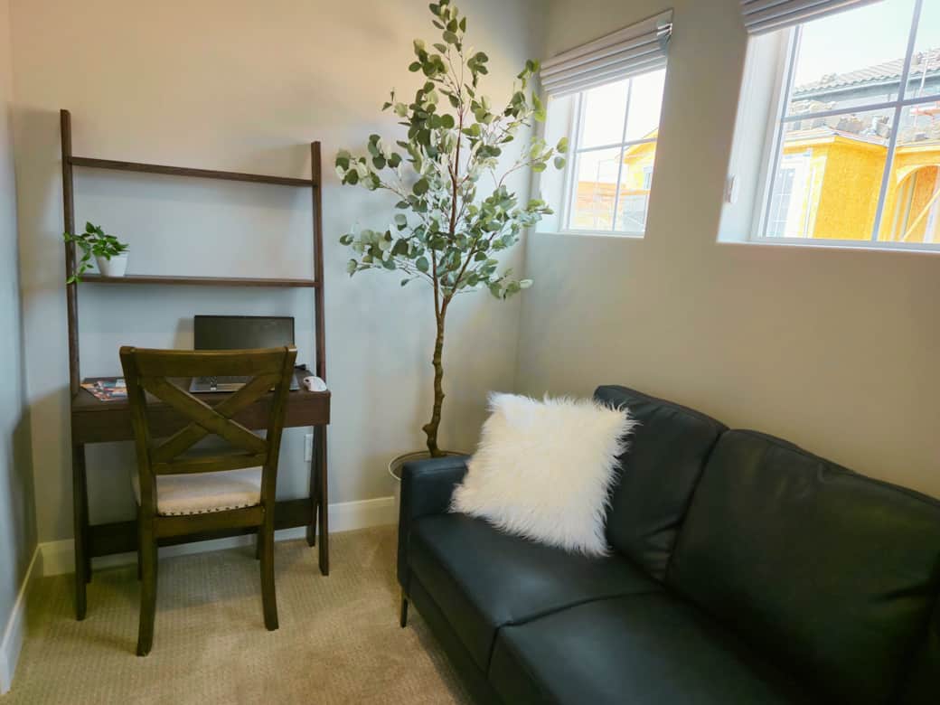 Quiet Work Station in Master Suite
