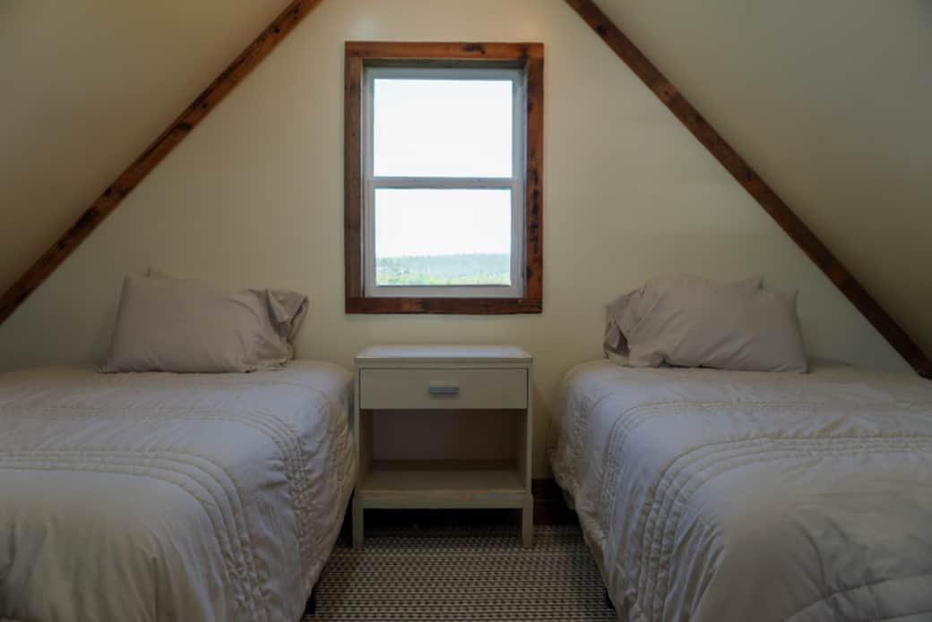 Loft with two full beds