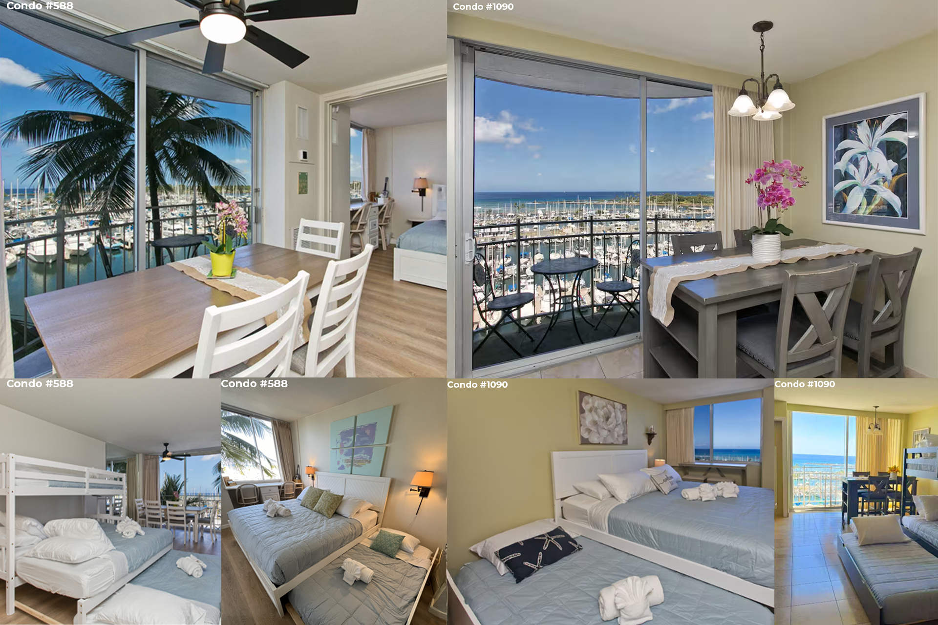 Wake Up to Marina and Ocean Views