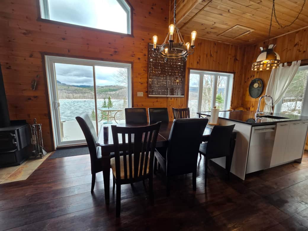 CUisine vue sur le lac