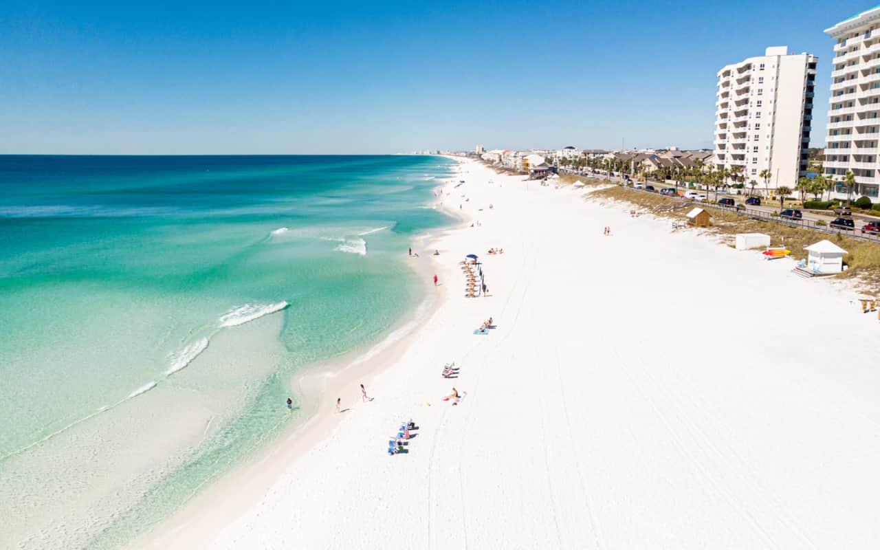 Pristine, sugar-white sand beaches await!
