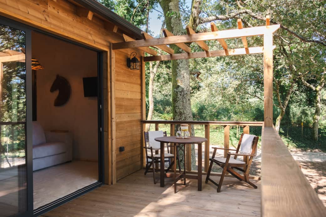 Private porch