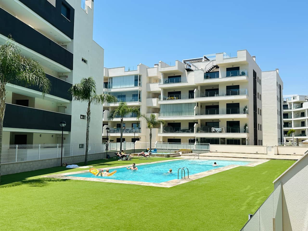 Shared swimming pool