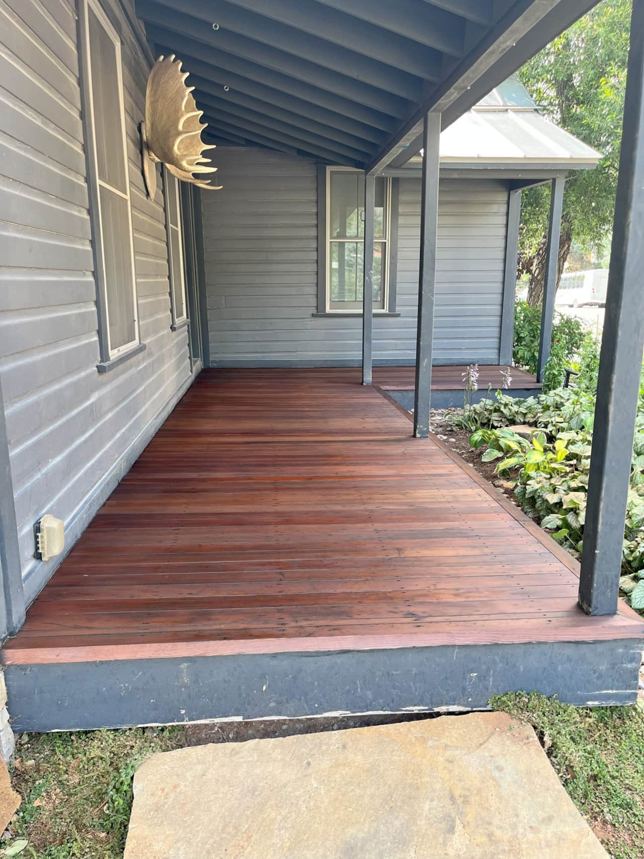 Deck refinish - final - private home in downtown Telluride
