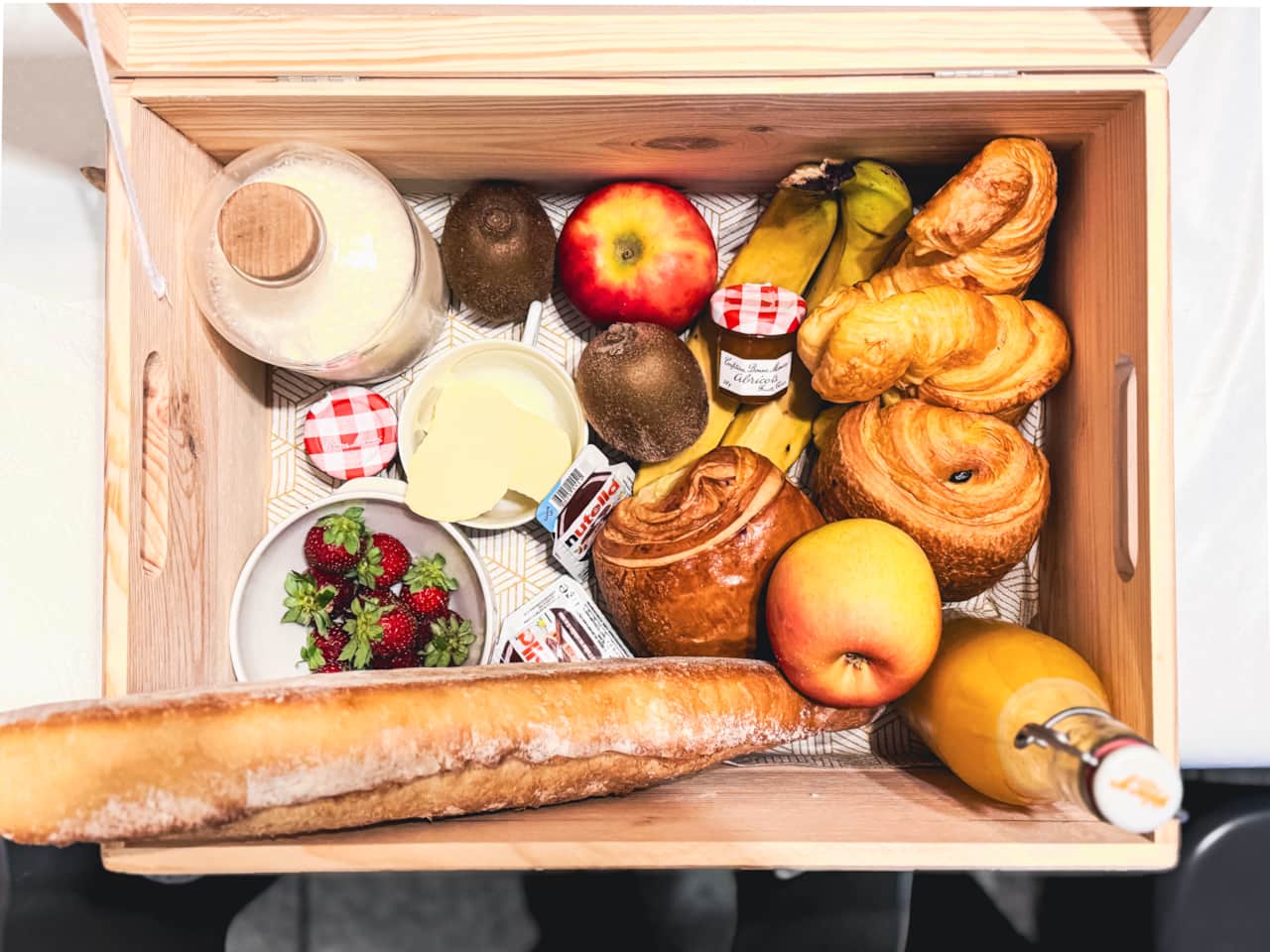 Petit-déjeuner gourmand compris