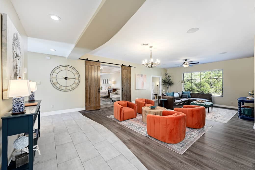 Living Room in Main House