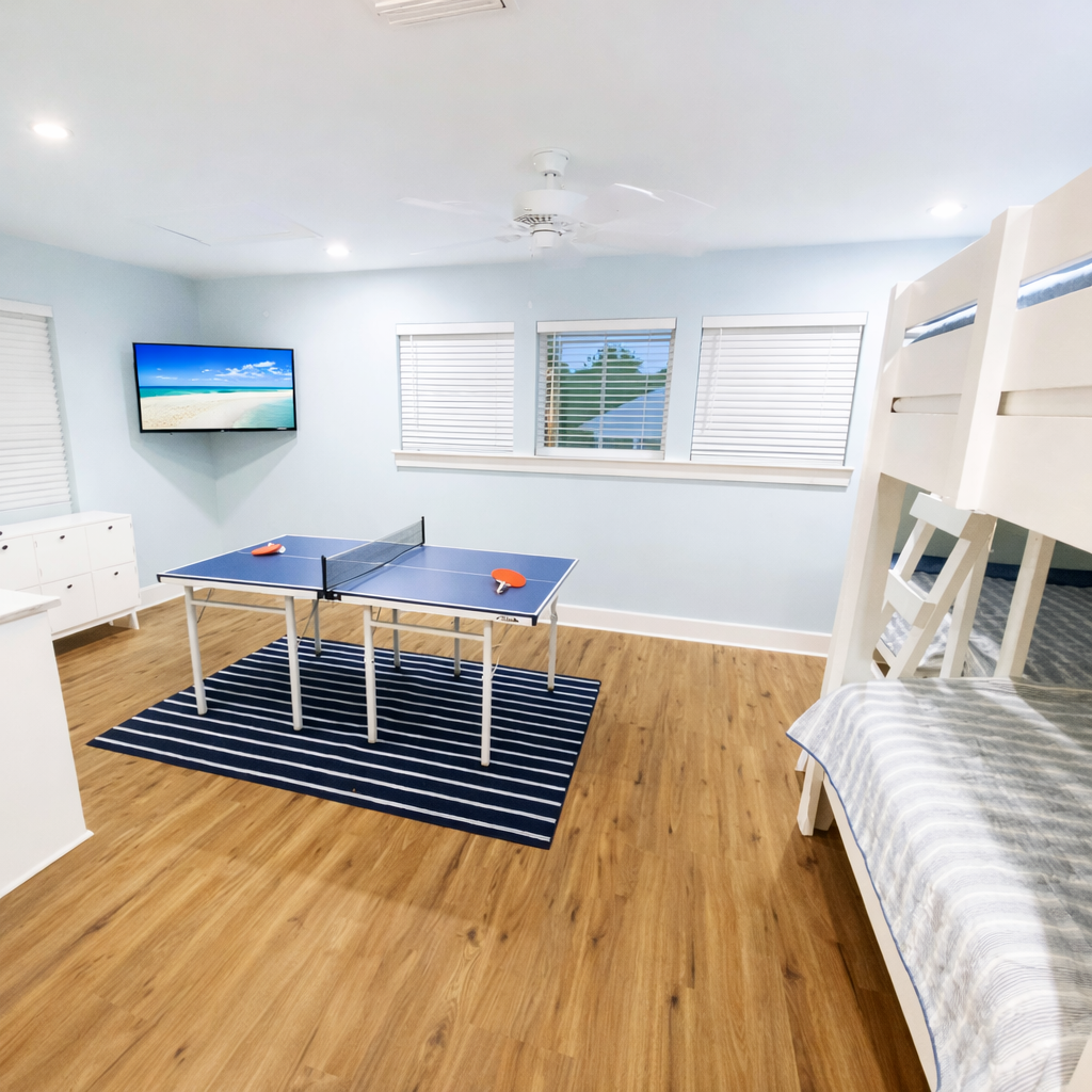 Bunk Area with Ping Pong