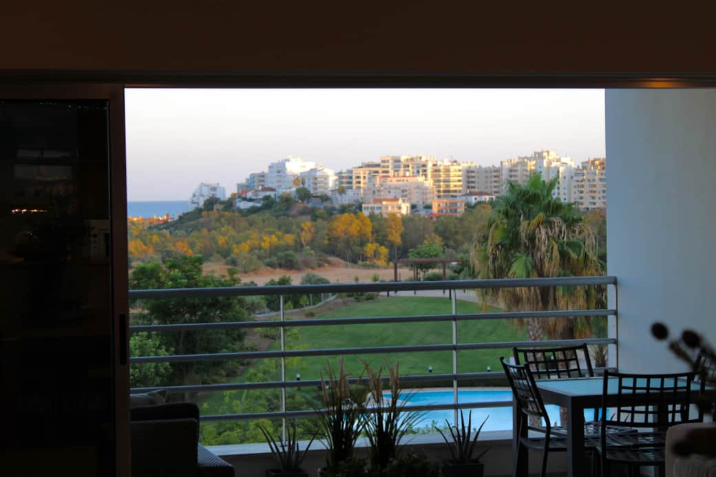 Uitzicht balkon portimao Uitzicht balkon portimao
