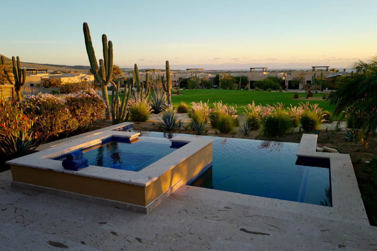 Pool area