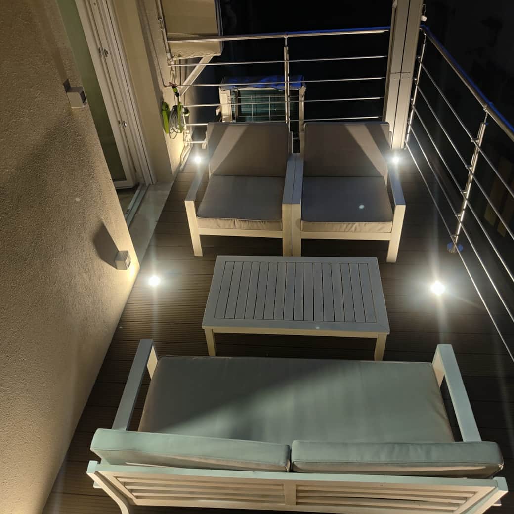 Terrazza di notte