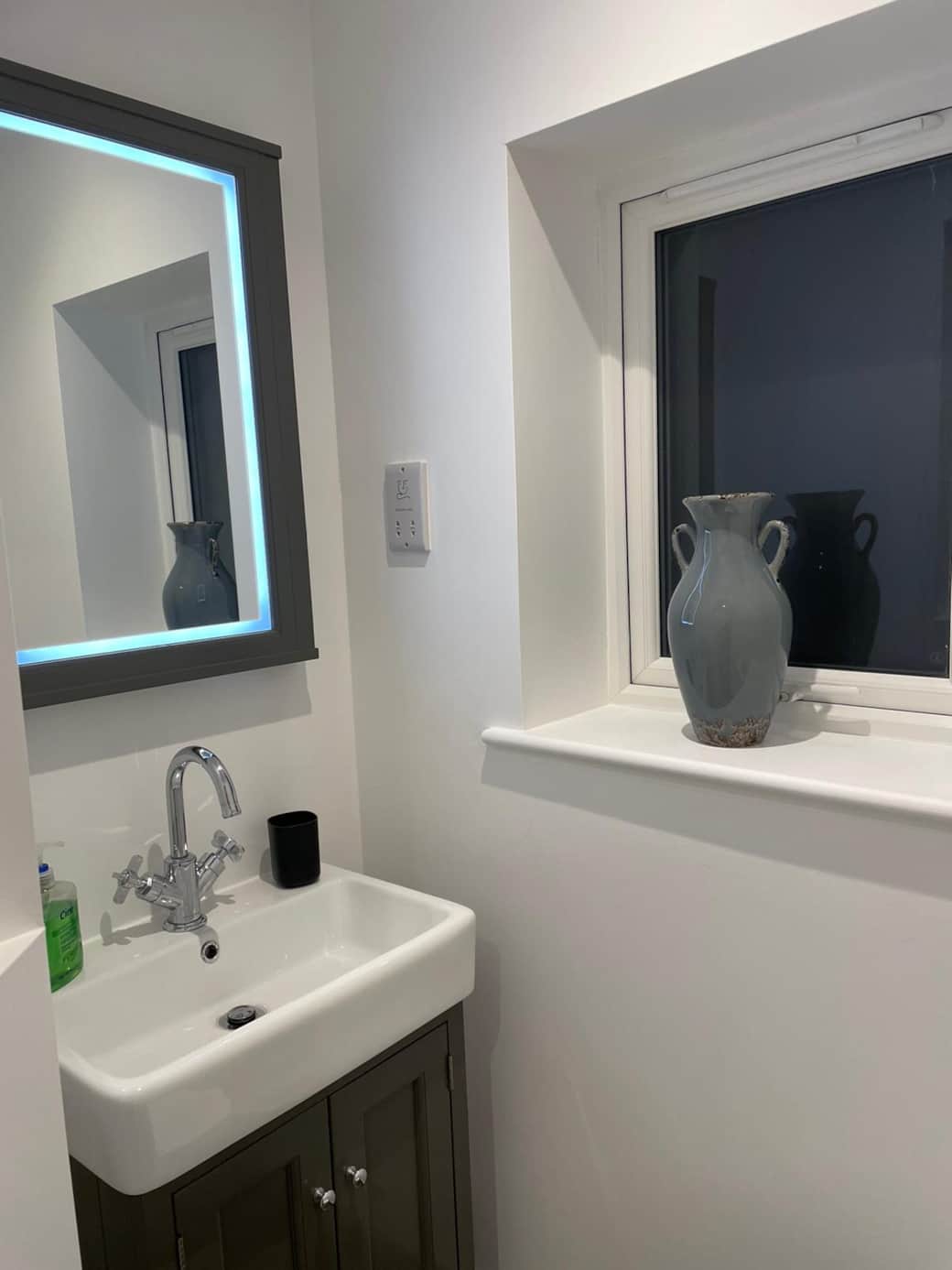 Shower room mirror