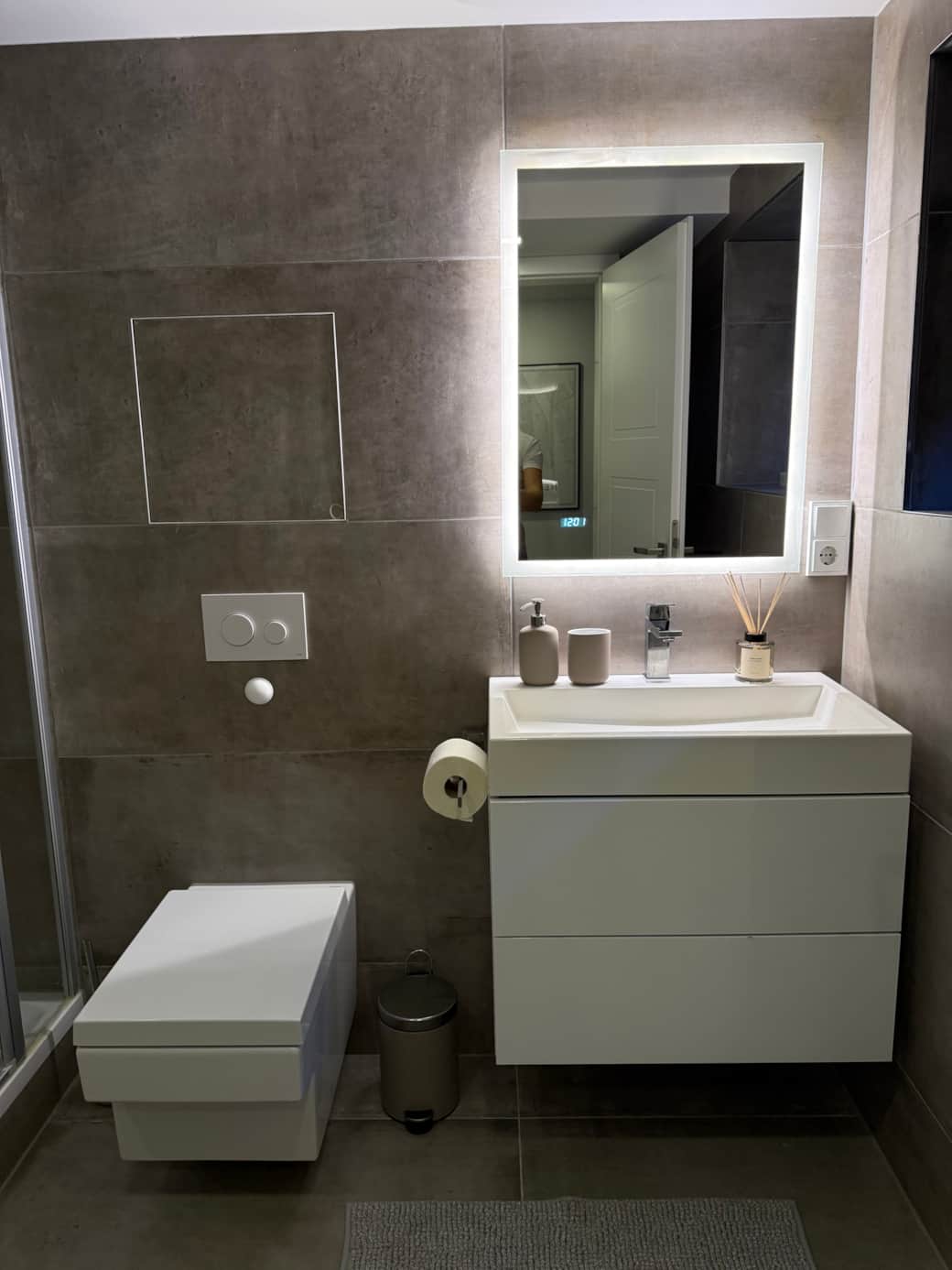 Badezimmer mit Klo