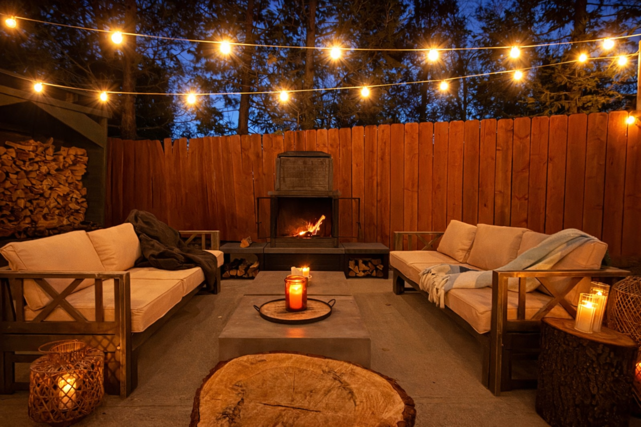 Imagine spending time with your loved ones in this backyard
