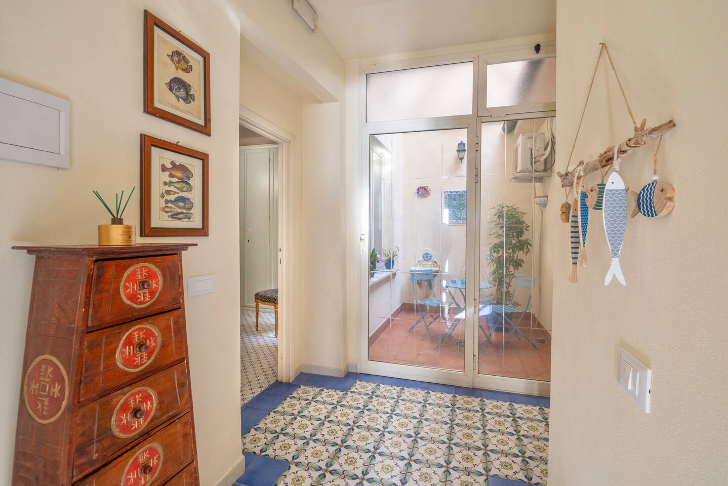 Vista del cortile interno 