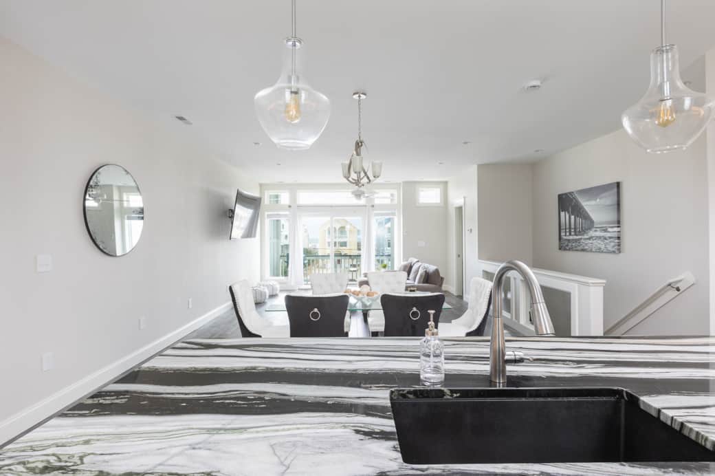 That house kitchen sink view