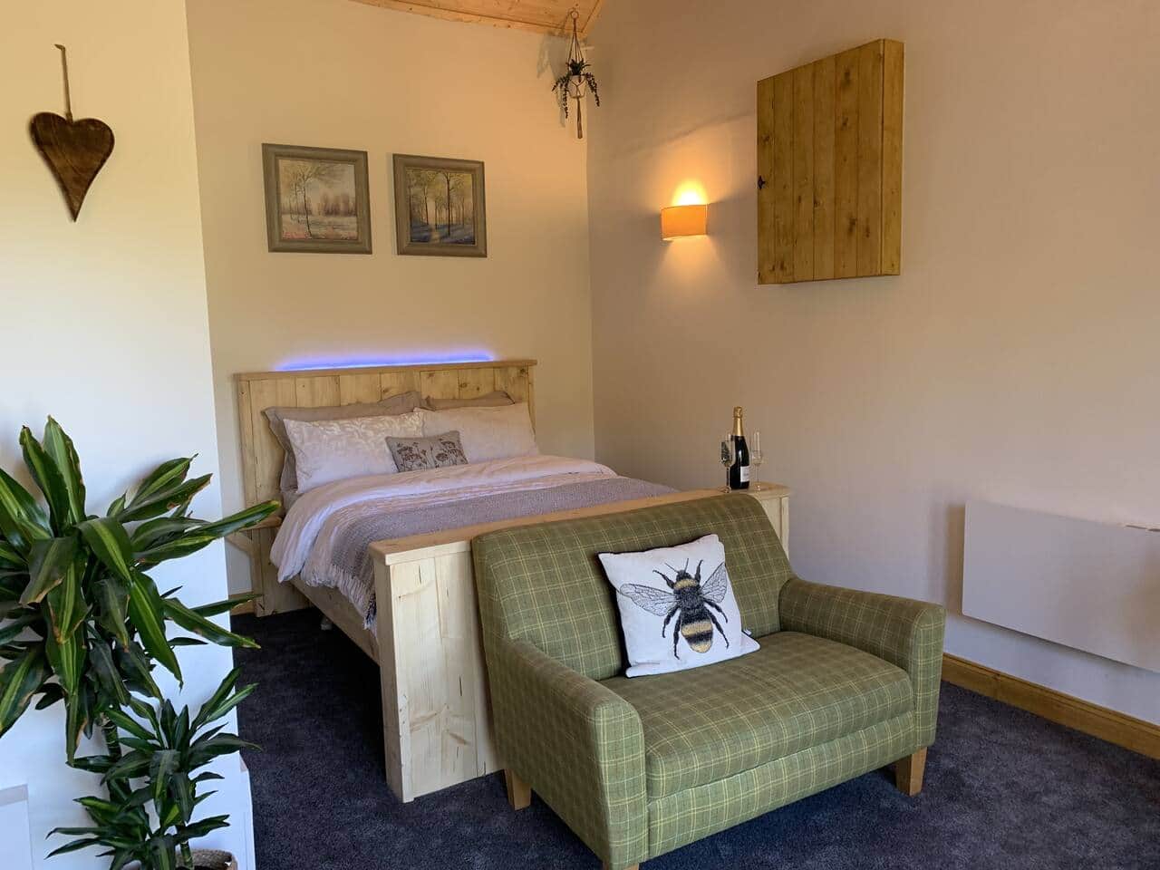 The bedroom