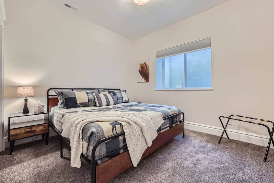 King Bedroom on lower level