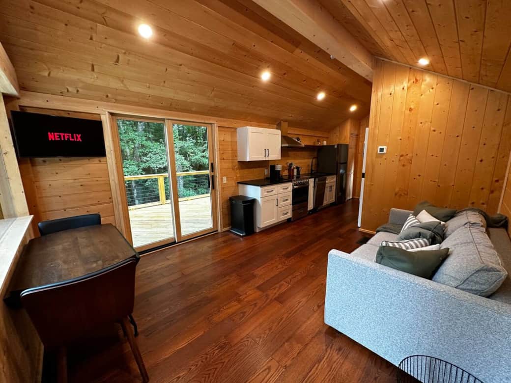 Comfortable, inviting layout with everything you need for lounging, cooking, or working remotely.