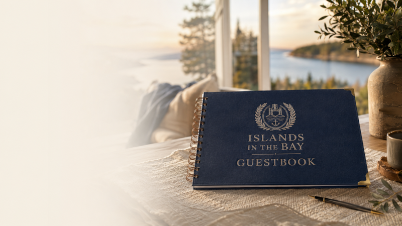Guest memories at Islands in the Bay Cottages