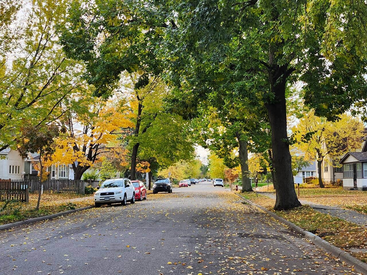 Ample free street parking.