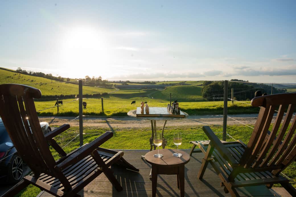 Stunning view from the Patio