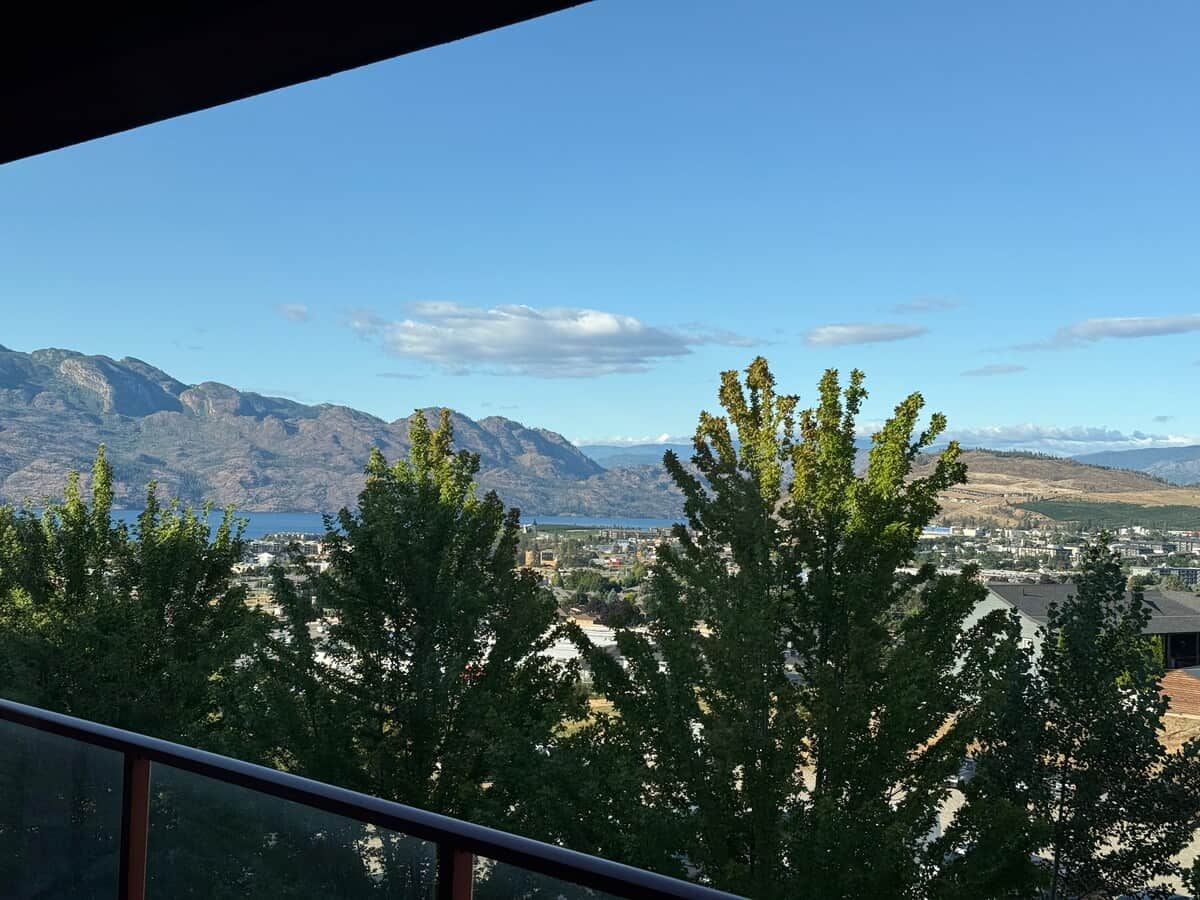 View from our Balcony