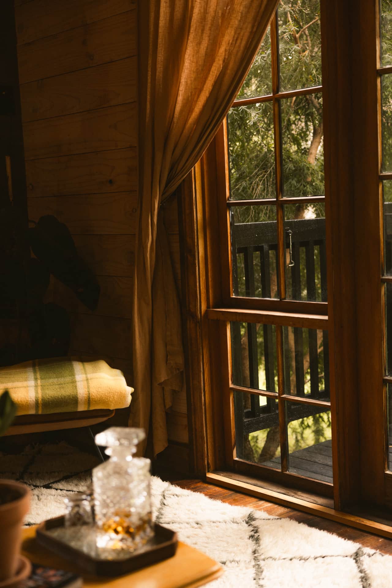 as golden hour settles in