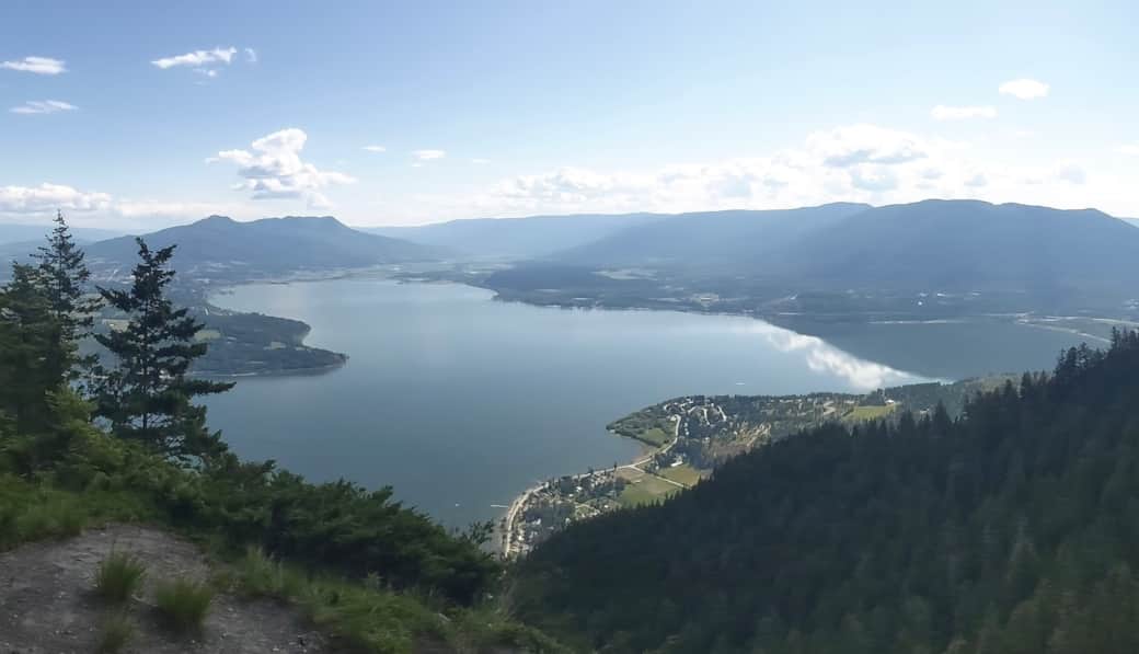 View from Bastion to Ida