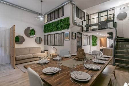 Salon avec coin repas Salon avec coin repas