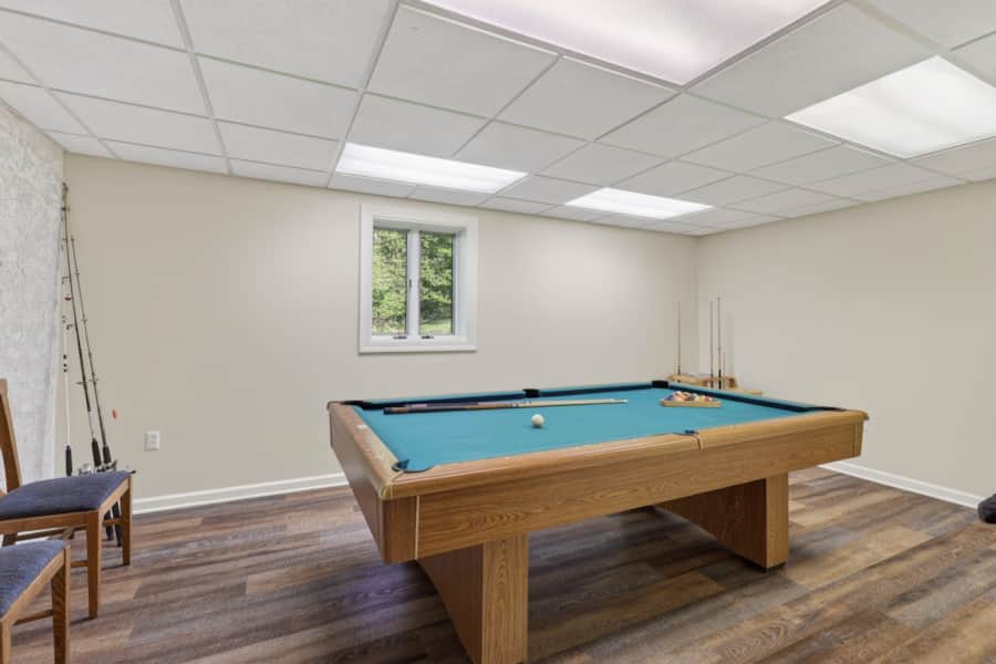 Basement game room