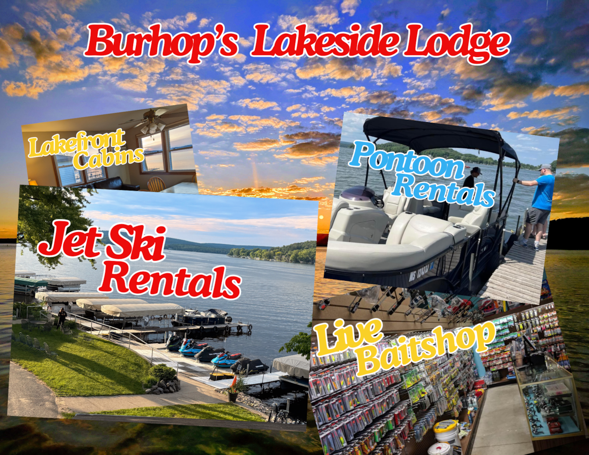 Burhop's Lakeside Lodge logo