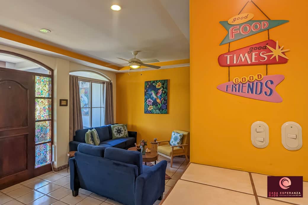 Living room area