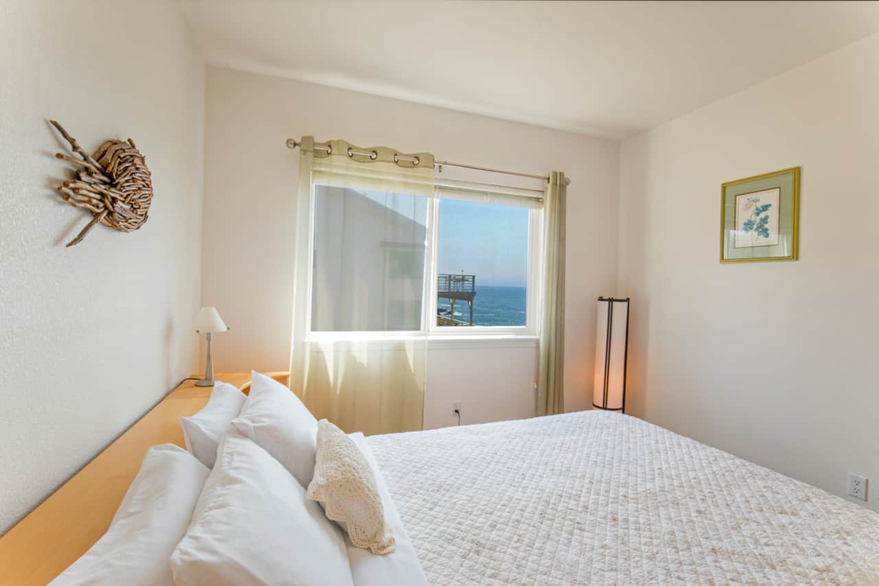 View from the unit  Stunning Oceanview in Shelter Cove, CA