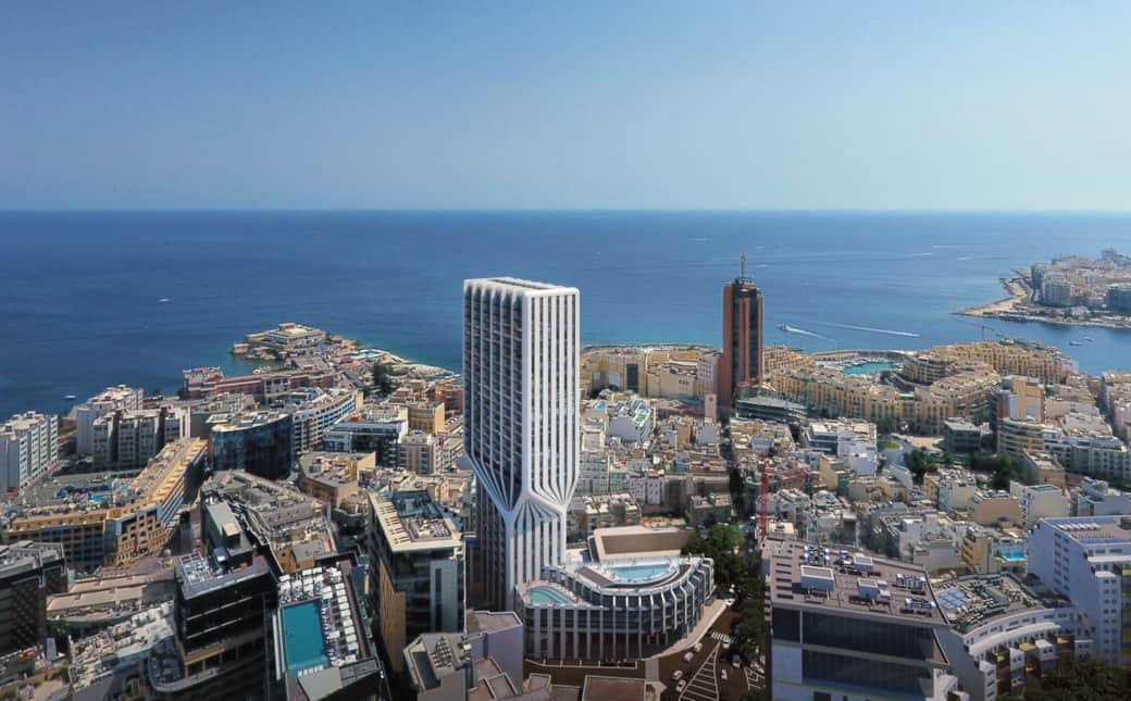 Mercury Tower with St. Julians views