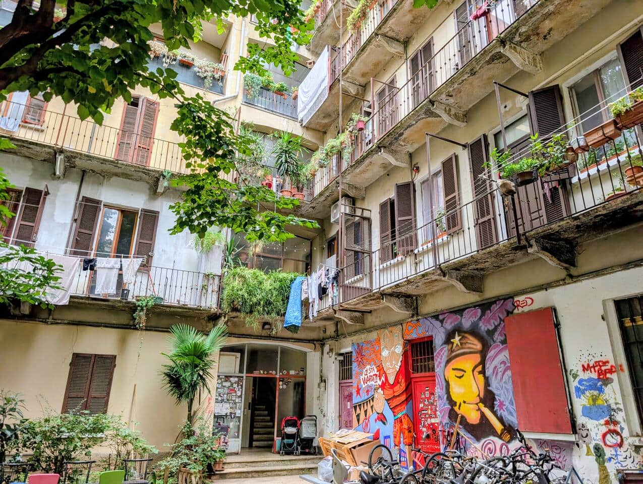 Cortile dello stabile